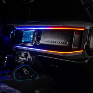 Ford Bronco LED Interior Dash Lighting Kit - ORACLE Lighting - ColorSHIFT Dynamic - Dynamic ColorSHIFT - `21-`25